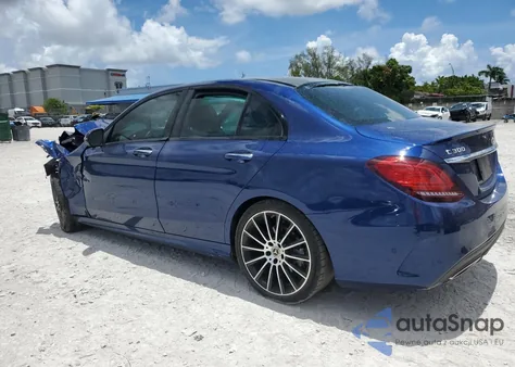 2020 Mercedes-Benz C 300 из США, поврежденный, VIN 55SWF8DB2LU324185